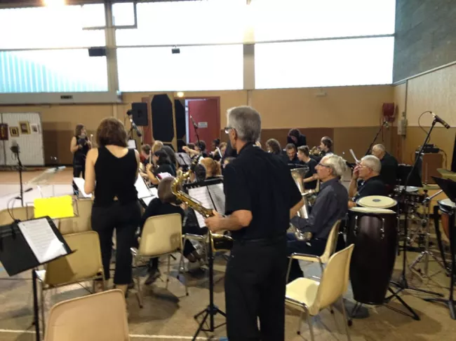 Concert à Peyrins, le 15 juin 2019, jour de la grêle
