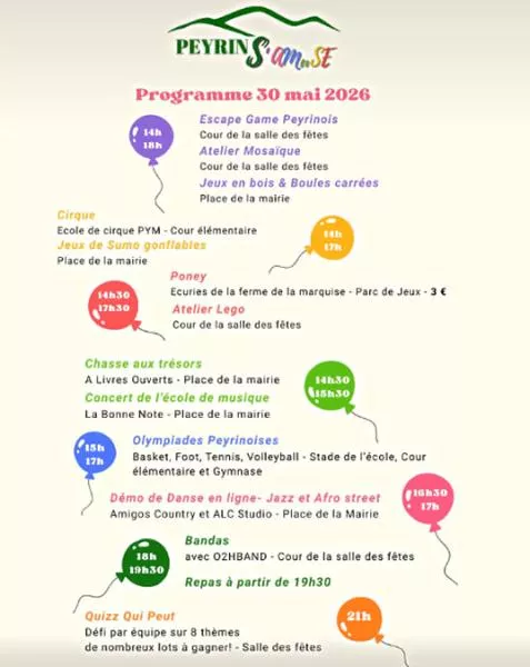 Peyrins'Amuse 2026