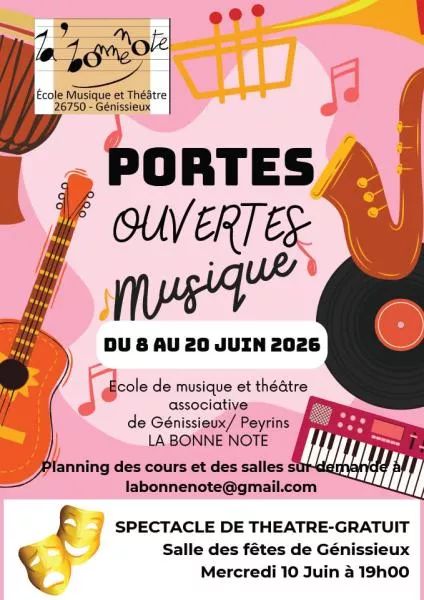 Portes ouvertes la bonne note 2026
