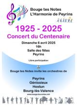 Centenaire de Bouge tes notes